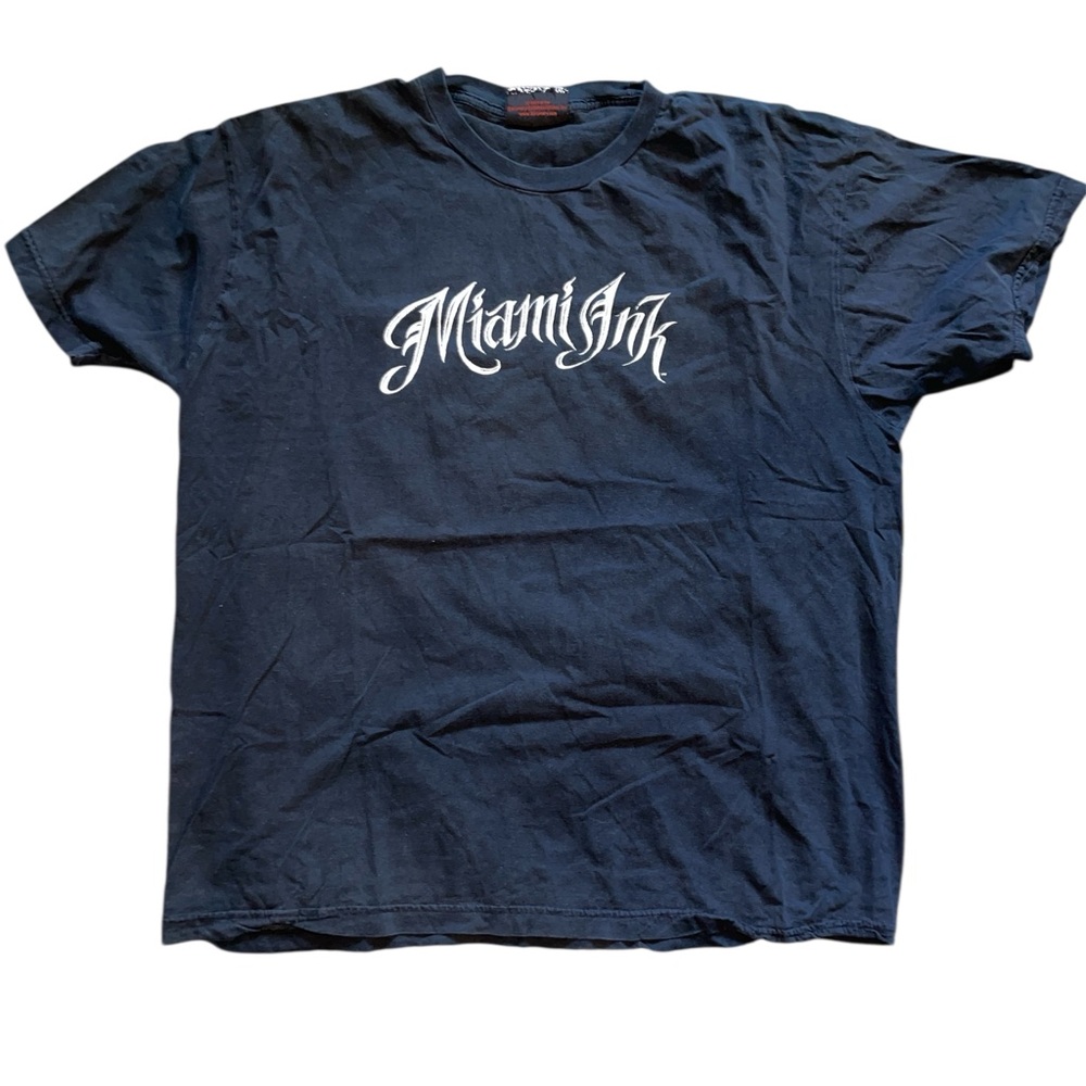 Miami Ink Black Short Sleeve Tee